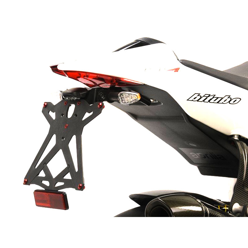 LIGHTECH PORTA TARGA REGOLABILE CON CATADIOTTRO APRILIA