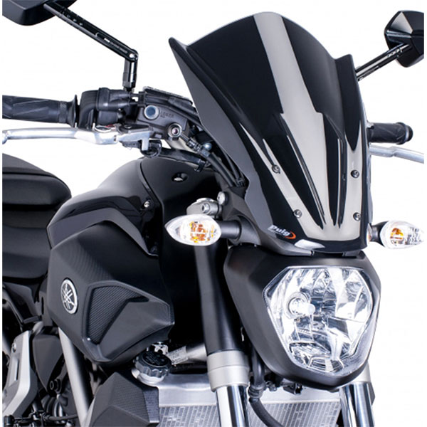 PUIG CUPOLINO NAKED NEW GENERATION TOURING YAMAHA MT-07 14-16 nero