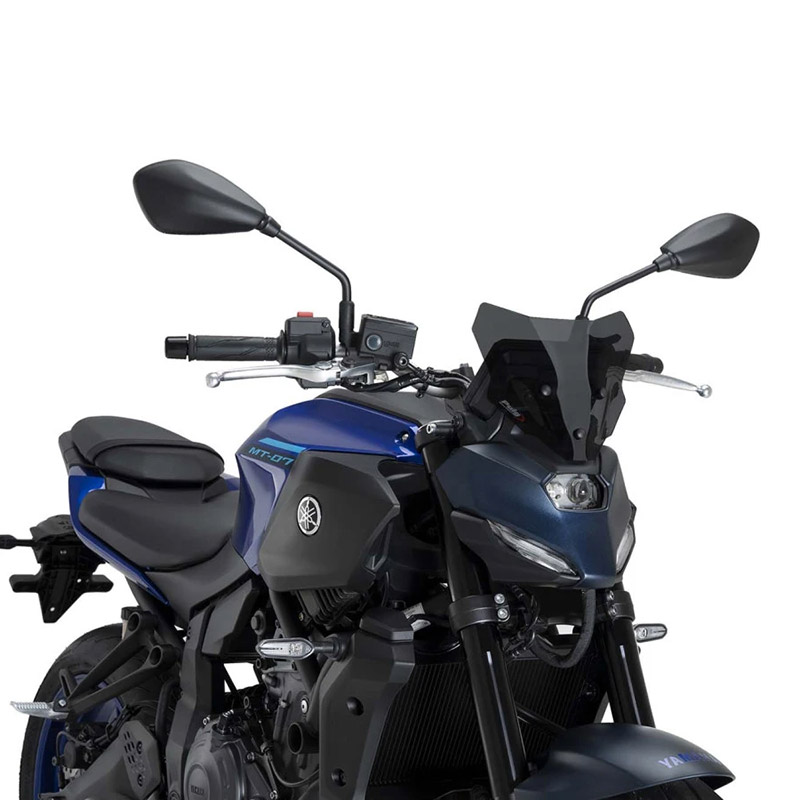 Cupolino Puig Naked Sport MT-07 2025 scuro