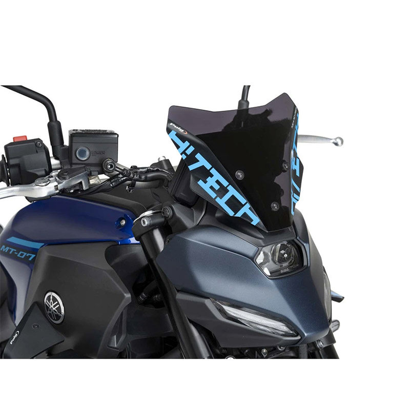 Cupolino Puig Naked Sport MT-07 2025 serigrafato