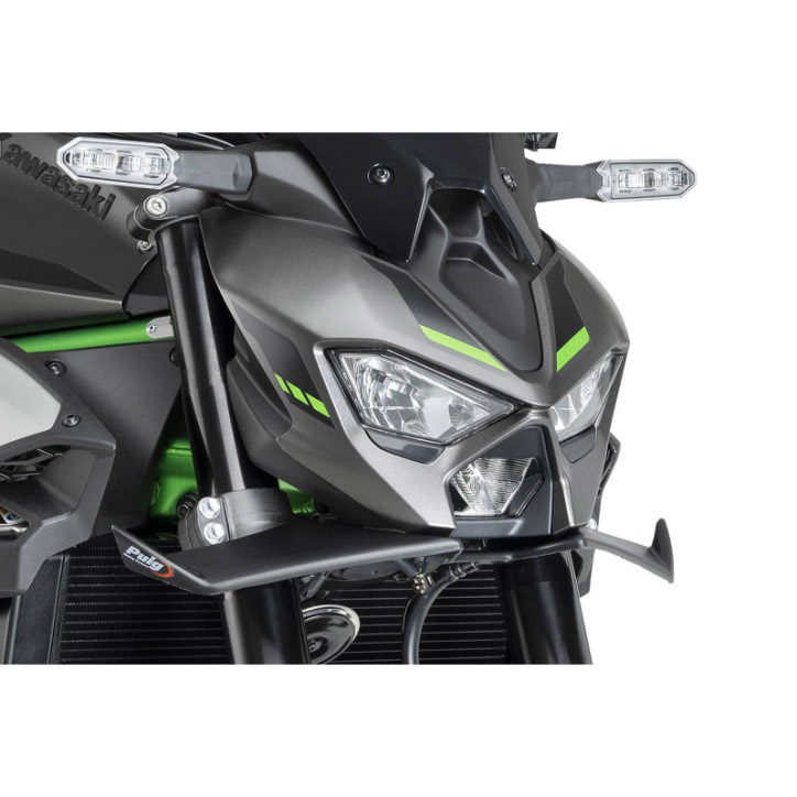 Spoiler Anteriore Puig Downforce Z900 2025 nero opaco
