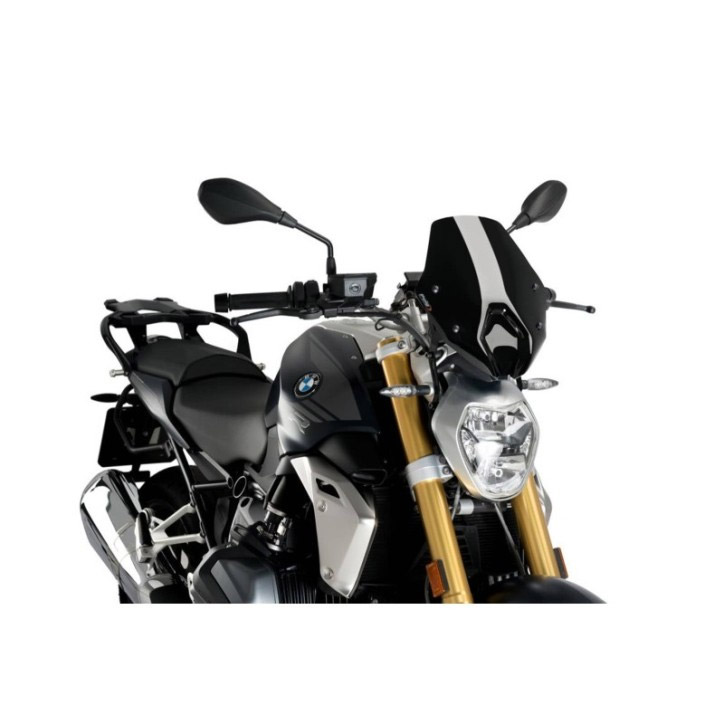 Cupolino Puig Naked NG Sport Bmw R1250R nero