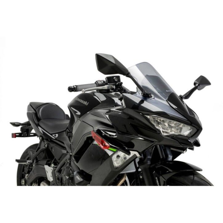 Spoiler Laterale Puig Downforce Sport Ninja 650 rosso