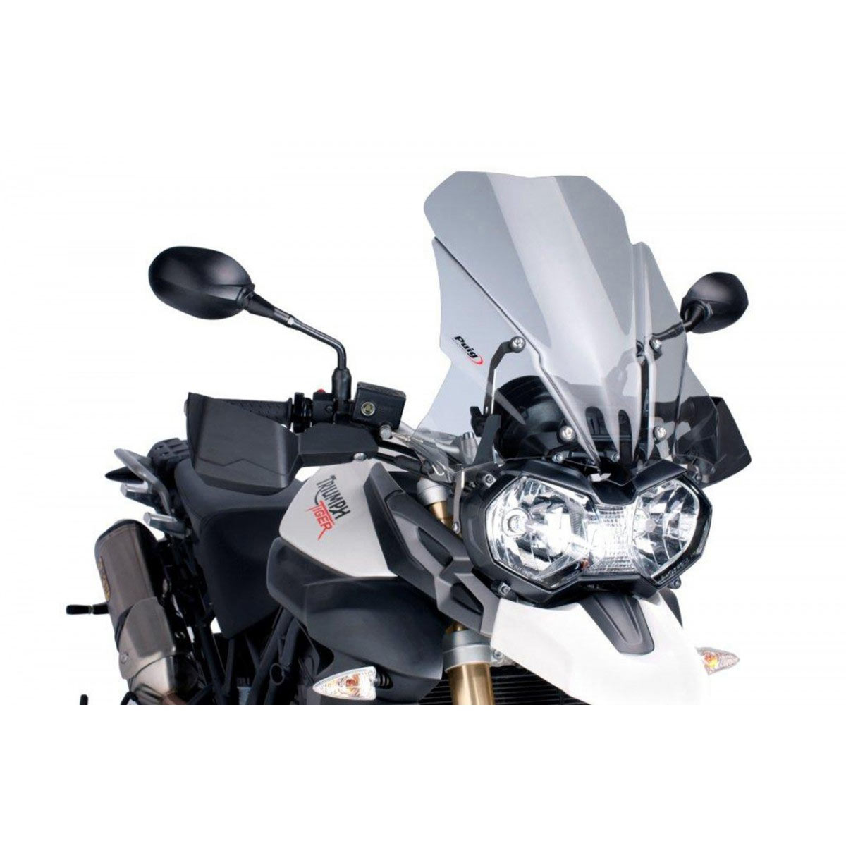 CUPOLINO TOURING PUIG TRIUMPH TIGER 800/XC 2011 FUME CHIARO