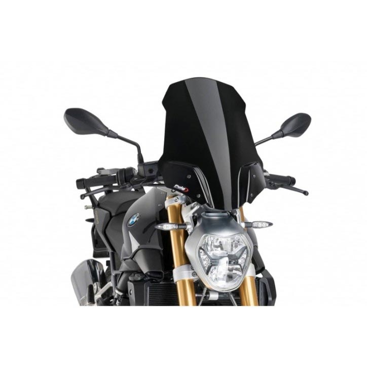 CUPOLINO UNIVERSALE Windschild Für Naked Bikes – 29 X 28,5 Cm, Schwarz, Passend Für Honda, Kawasaki, Ducati, KTM, Suzuki