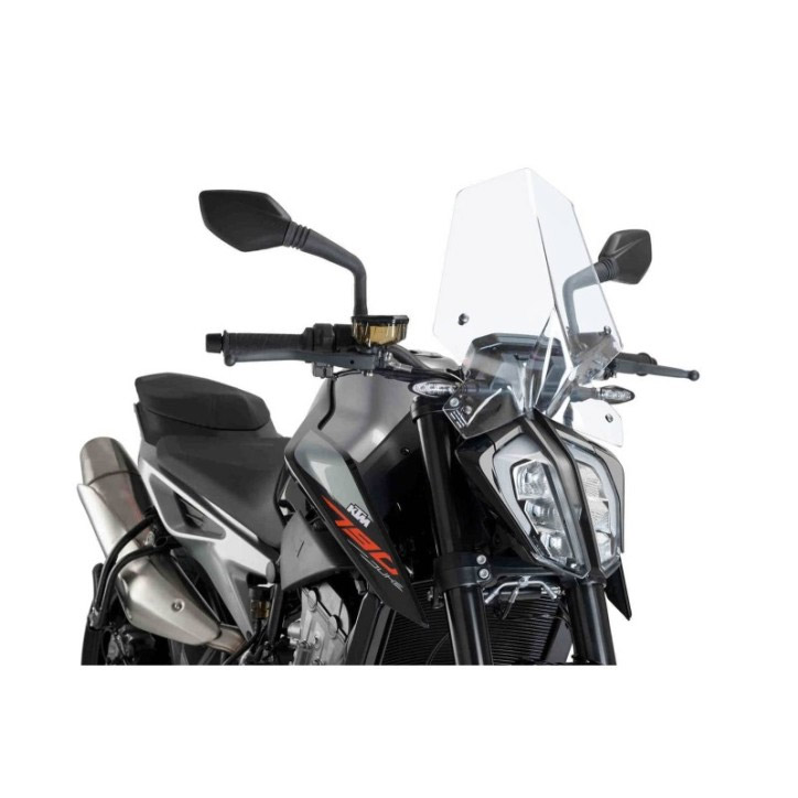 Cupolino Puig Sport Ktm Duke 790 trasparente