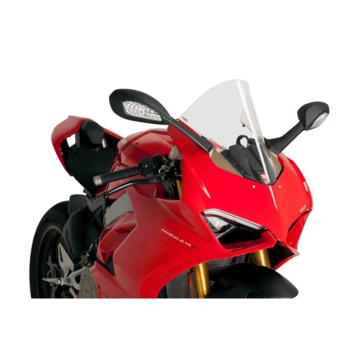 Cupolino Puig Racing Ducati Panigale V4 trasparente