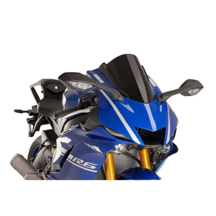 Puig Z racing Windscreen Yamaha Yzf R6 Black MotoStorm en Puig Z racing Windscreen Yamaha Yzf R6 Black MotoStorm en