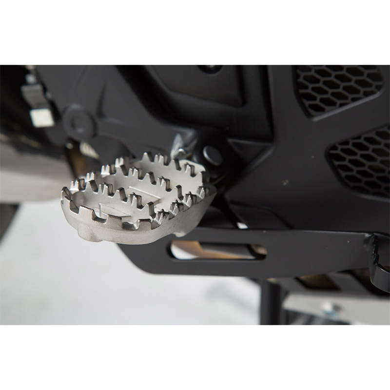 Kit Pedane Sw Motech Ion KTM/Suzuki/Honda argento
