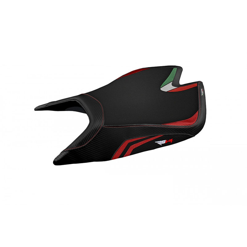 Housse de selle Comfort System Special RSV4 rouge
