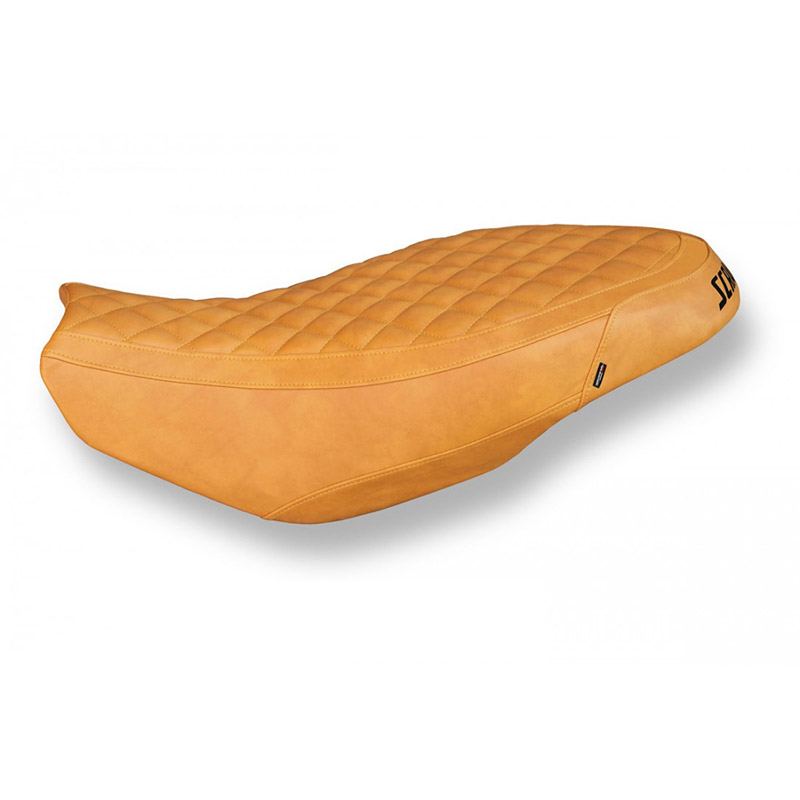 Housse de Selle Vintage Ducati Scrambler beige