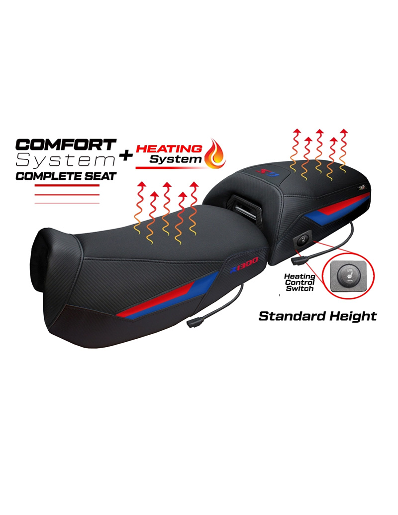 Sella Tpz Aalen Heating Comfort R 1300GS ADV rosso blu
