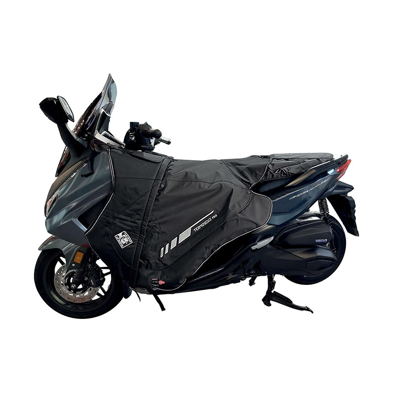 Housse De Selle Passager Tucano Urbano - Protège De La Pluie Et Du Froid Pour Scooter 3 Roues (Gilera Fuoco, Piaggio MP3)