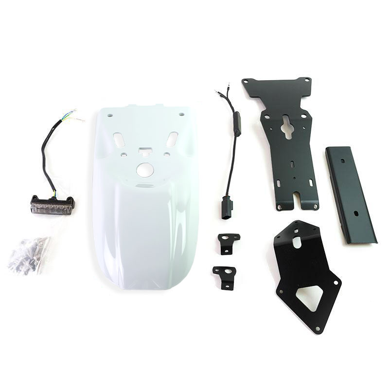 Unit Garage 1651 Rninet Rear Fender White UG-1651+1682-B Motorcycle ...