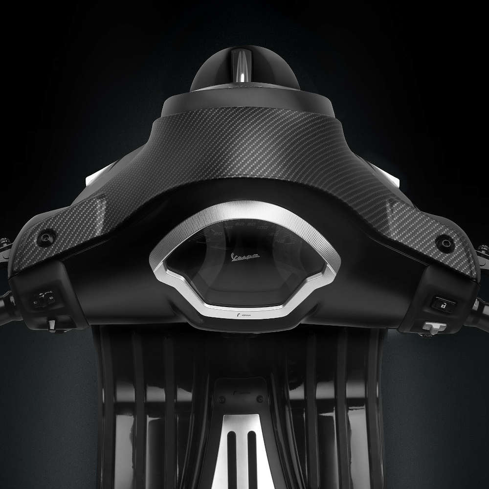 CADRE PHARE AVANT Couleur Chrome Per Vespa 50 Special SIEM GF826 EUR 17