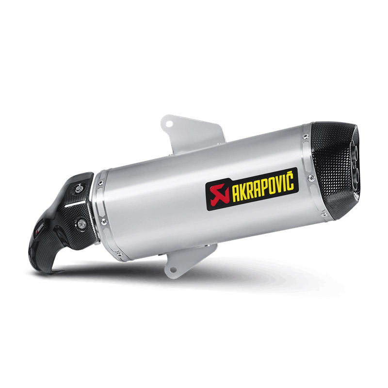 Terminale Akrapovic Bolt-On Omologato Aprilia SRV 850