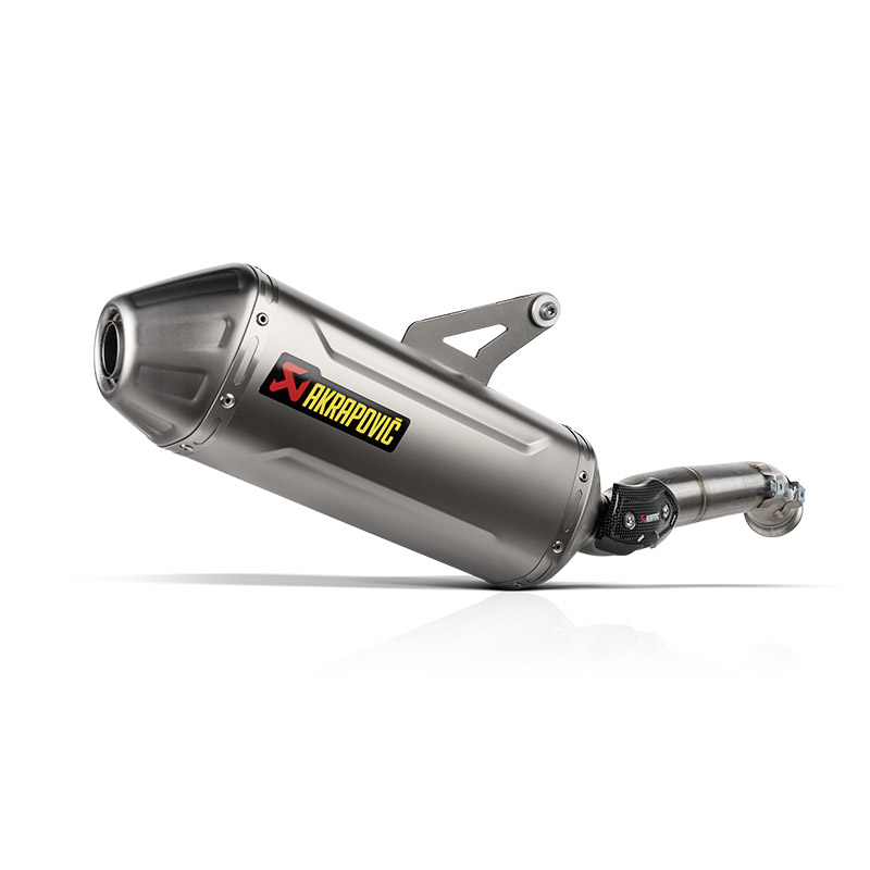 Akrapovic Titanio Omologato Slip On CF Moto 800 MT