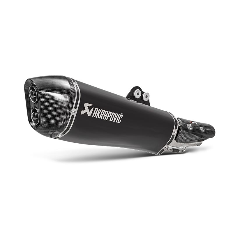 Akrapovic Omologato Nero Slip-On Line Kymco AK550