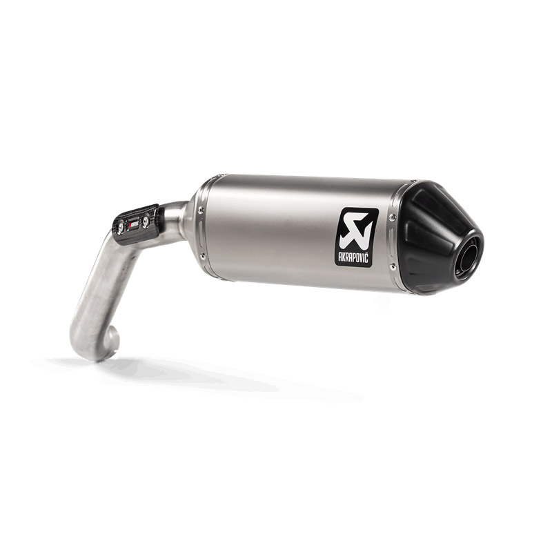 Terminale Akrapovic Titanio Omologato V85TT 2021