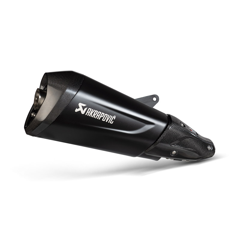 Akrapovic Omologato nero Slip On Vespa GTS 300