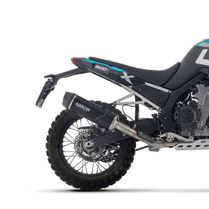 Arrow Indy Race Evo Dark Carby Slip On Kove 800X