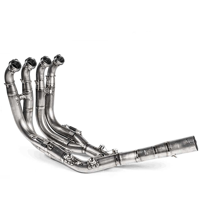 Full exhaust system with welded collector for Yamaha Tracer 900