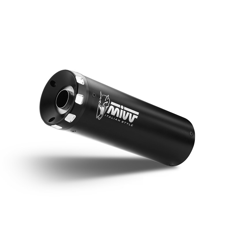 Mivv HR-1 Inox Nero Slip On CF Moto 700 CL-X