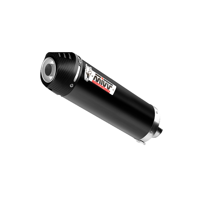 Mivv Oval Inox Nero Euro 5 Slip On Ktm 890 SMT