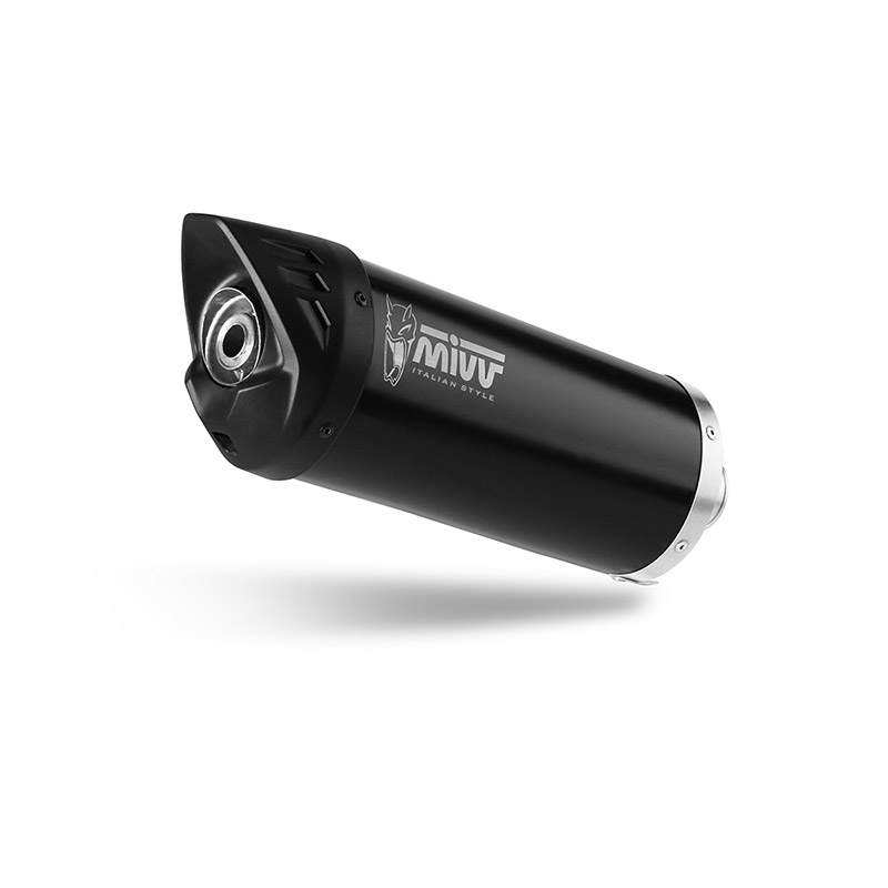 Mivv Mover Inox Nero Slip On Vespa Primavera