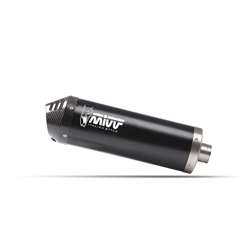 Mivv Oval Inox Nero Euro 5 Slip On Valico 900 DSX