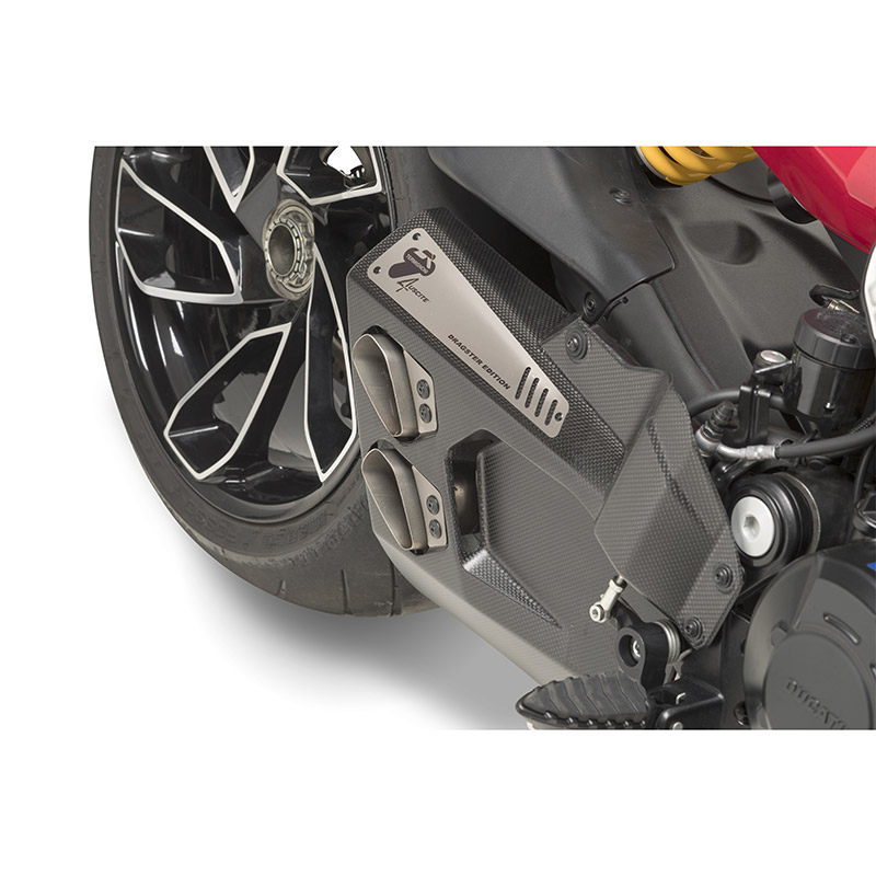 Termignoni 4Uscite ドラッグスター エキゾースト Diavel V4 マフラー