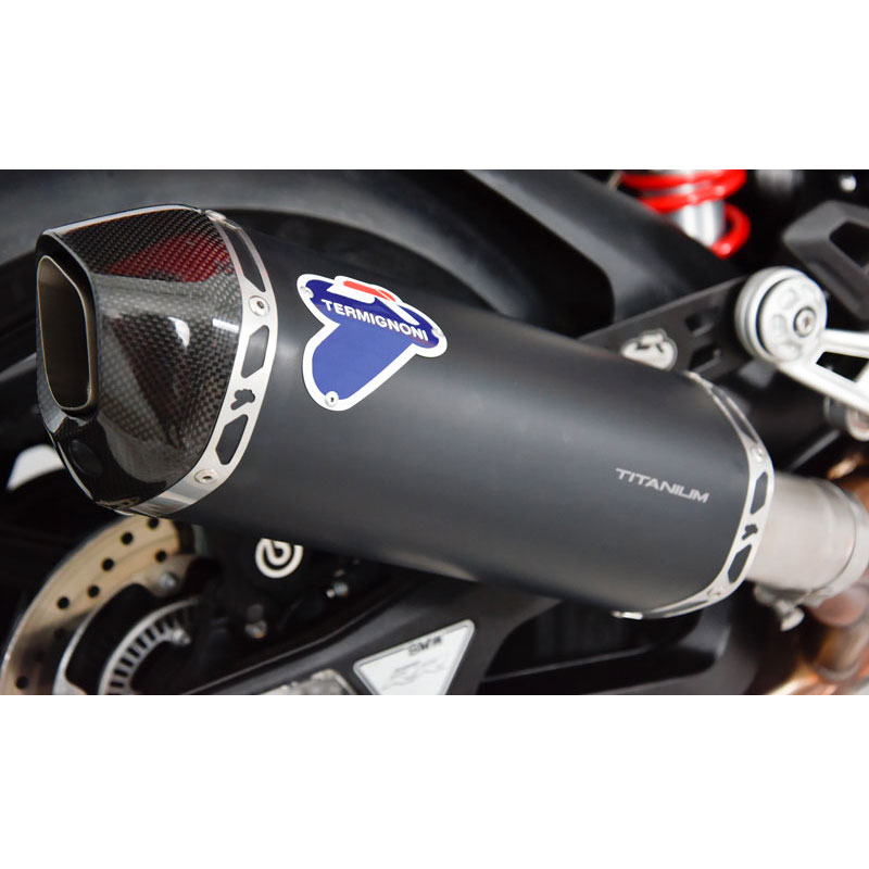 テルミニョーニスリップオンCEチタンブラックBmw S1000RR マフラー