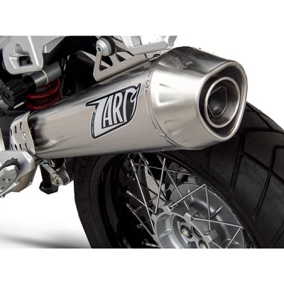 Zard Slip On Inox Racing Conico Moto Guzzi Stelvio