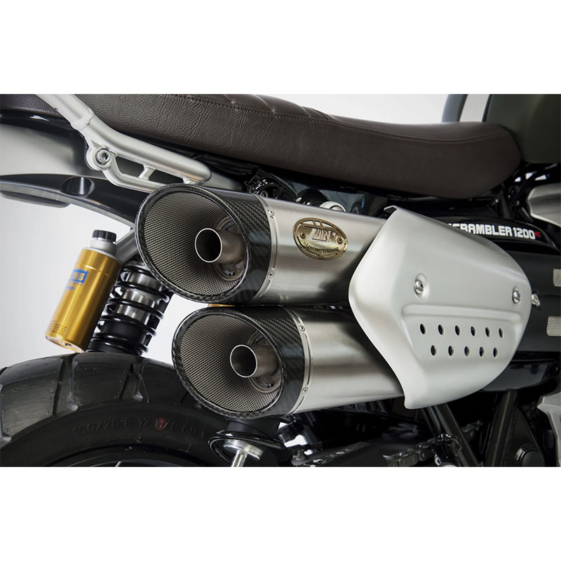 Zard Racing Stahl Carbon Slip-On Scrambler 1200 2024