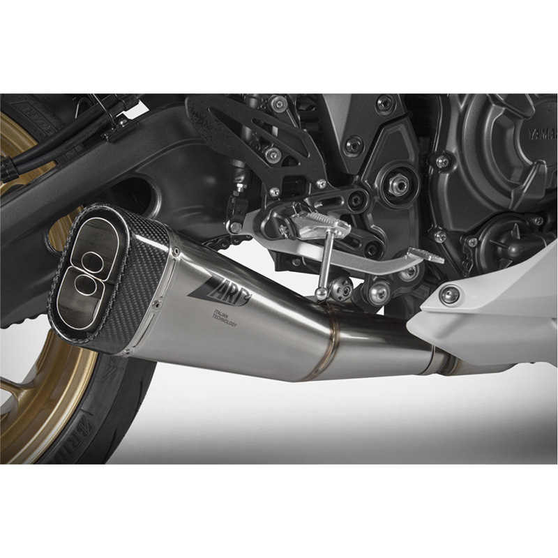 Kit Completo Zard 2>1 Inox Carbonio Racing YZF-R7
