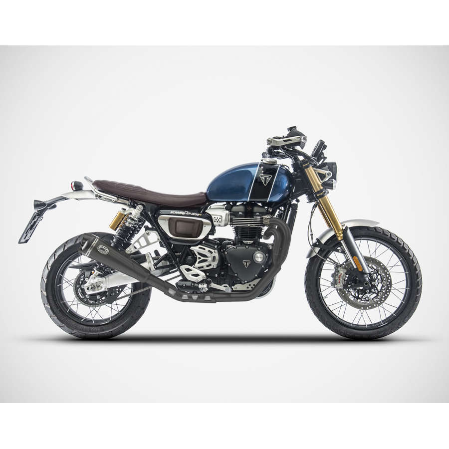 Zard kit Completo Triumph Scrambler 1200 Euro5 nero