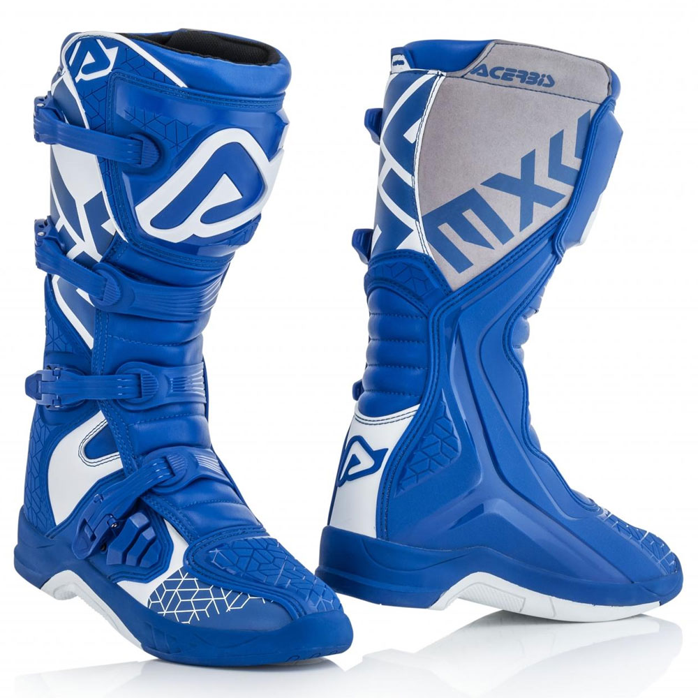 Acerbis X team Boots Blue White