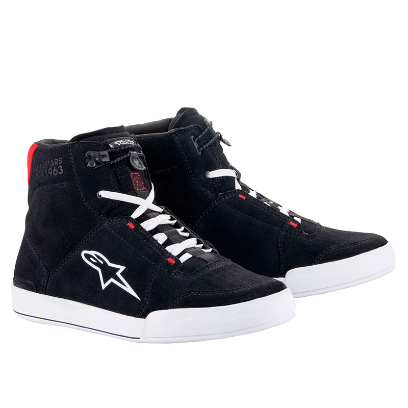 Scarpe Alpinestars Chrome nero bianco rosso