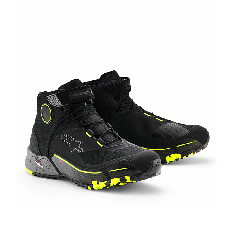 Scarpe Alpinestars Cr X Drystar grigio giallo