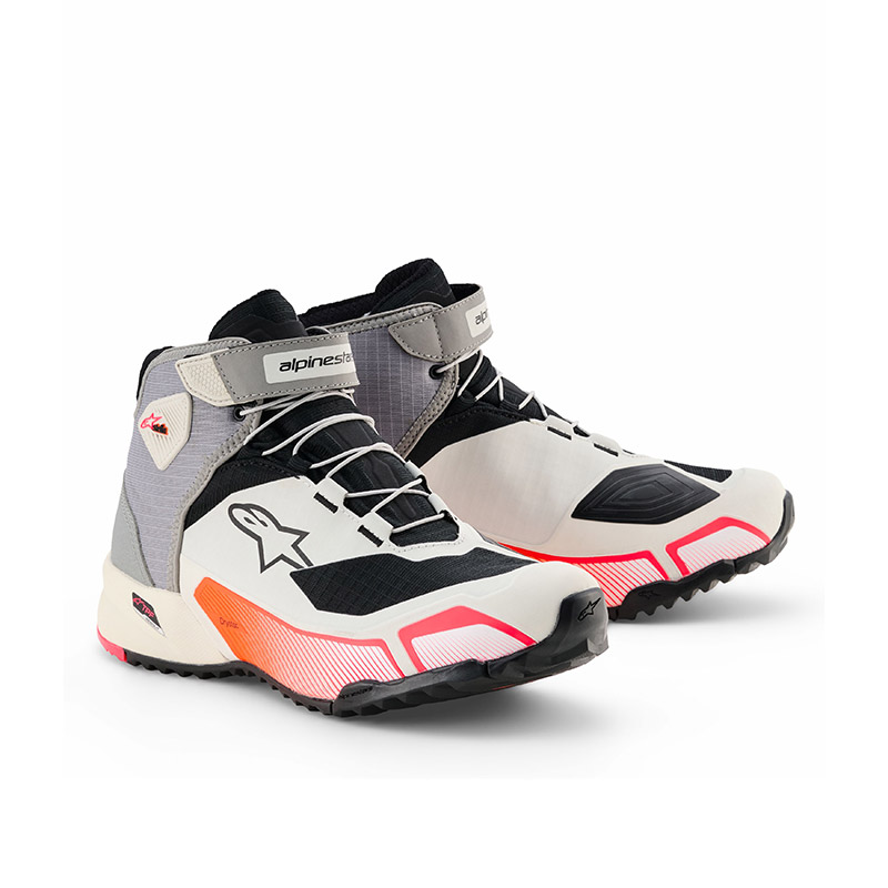 Scarpe Donna Alpinestars CR-X Drystar grigio rosa