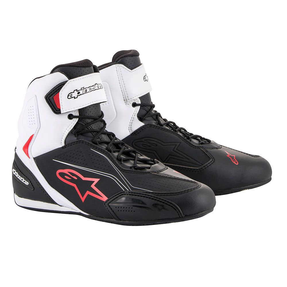 Scarpe Alpinestars Faster 3 nero bianco rosso