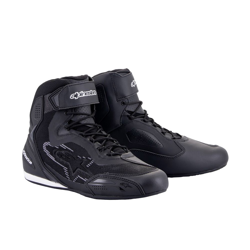 Scarpe Alpinestars Faster 3 Rideknit nero grigio scuro