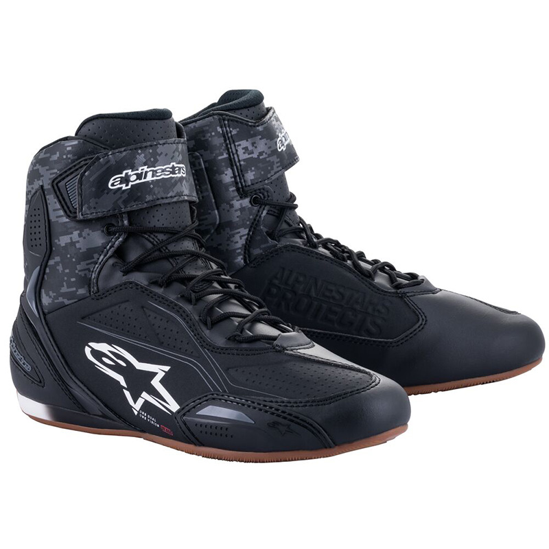 Scarpe Alpinestars Faster 3 nero grigio gum