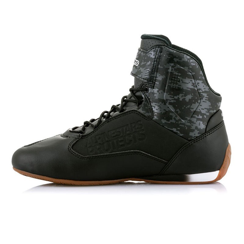 Alpinestars Faster 3 Shoes Black Grey Gum A25102191182 Boots | MotoStorm