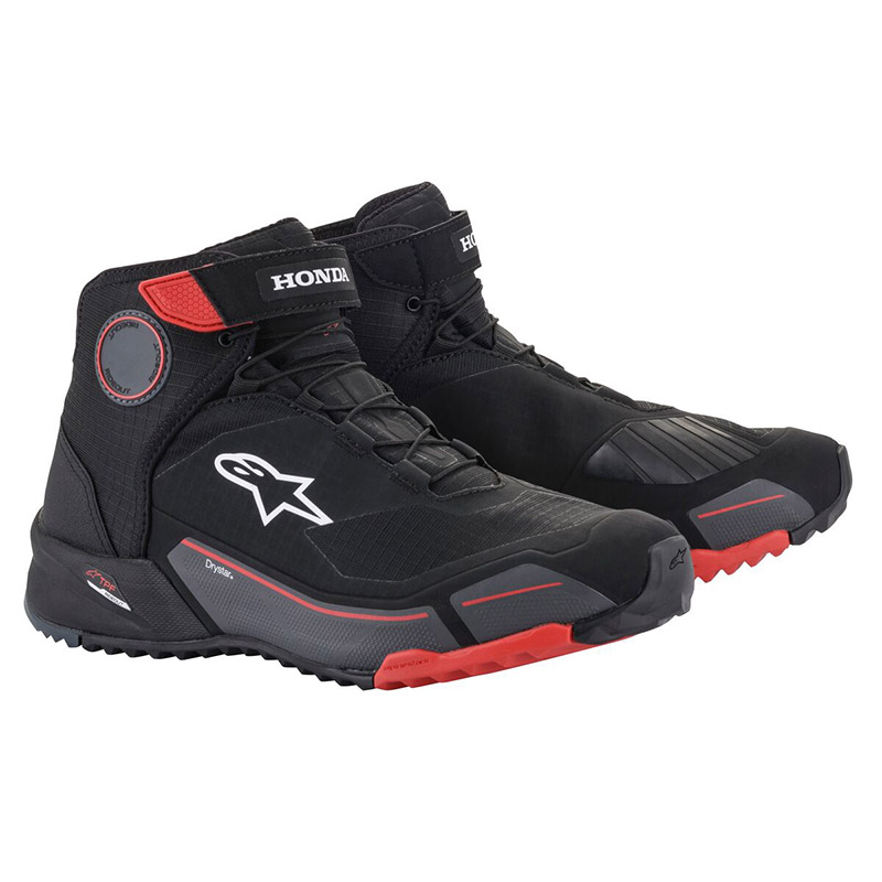 Scarpe Alpinestars Honda CR-X Drystar rosso grigio