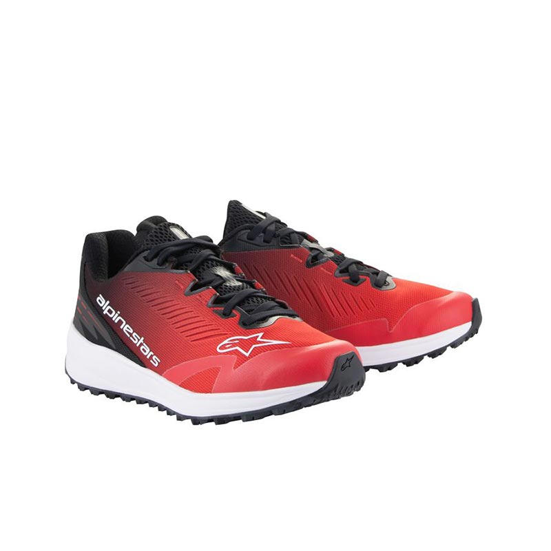 Scarpe Alpinestars Meta Road V2 rosso bianco