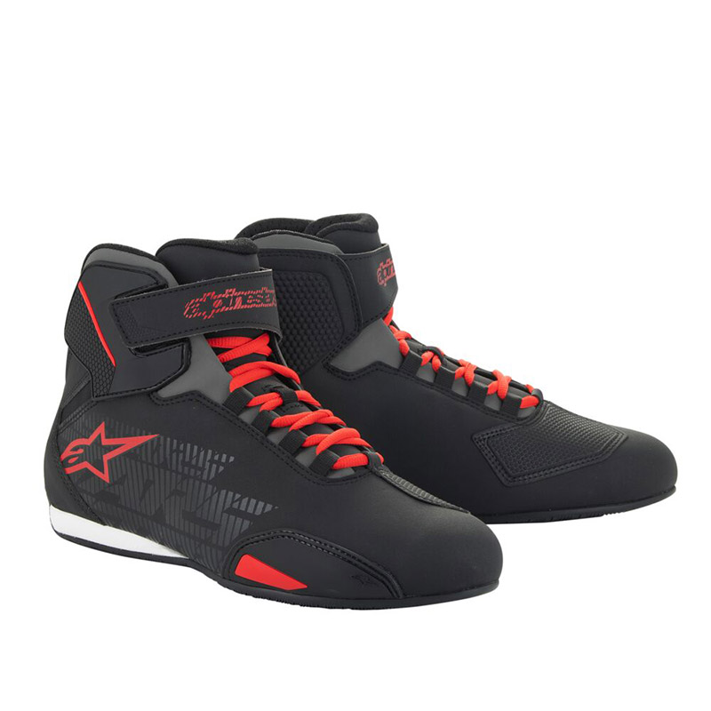 Scarpe Alpinestars Sektor nero bright rosso