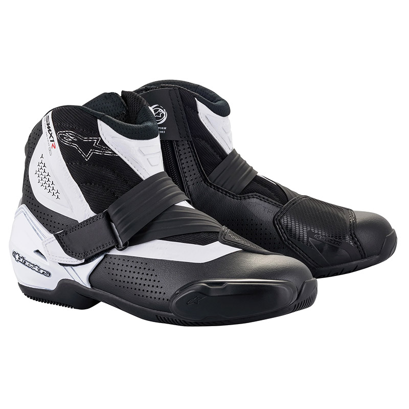 Scarpe Alpinestars SMX-1 R V2 Vented nero bianco