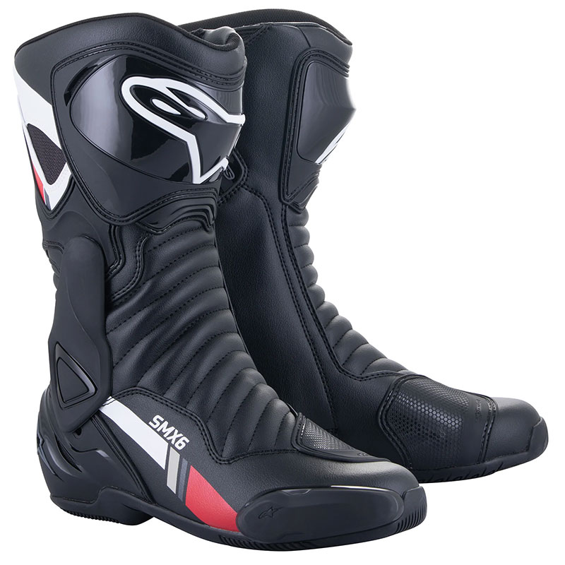 Stivali Alpinestars Smx 6 V2 nero bianco grigio