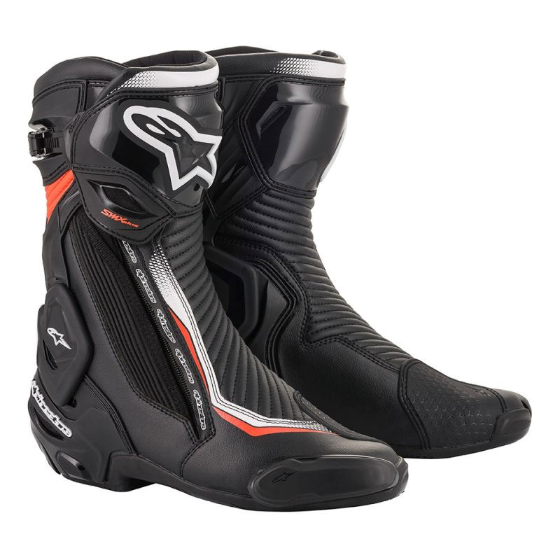 Stivali Alpinestars Smx Plus V2 nero bianco rosso